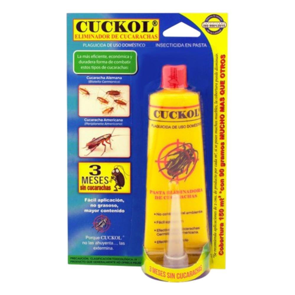 Pasta Eliminadora de Cucarachas 90 g Pasta Eliminadora de Cucarachas Cuckol 50 g