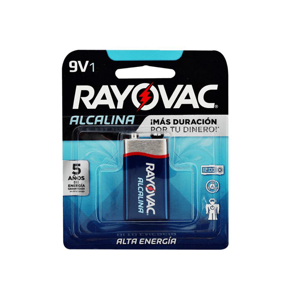Batería Alcalina Alta Energía Tipo 9V