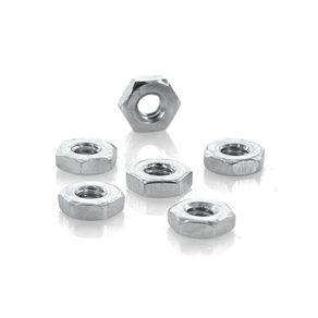 Tuerca Hex Nc Gr2 Gal 3/16-24 Set 6 - Leon Fasteners