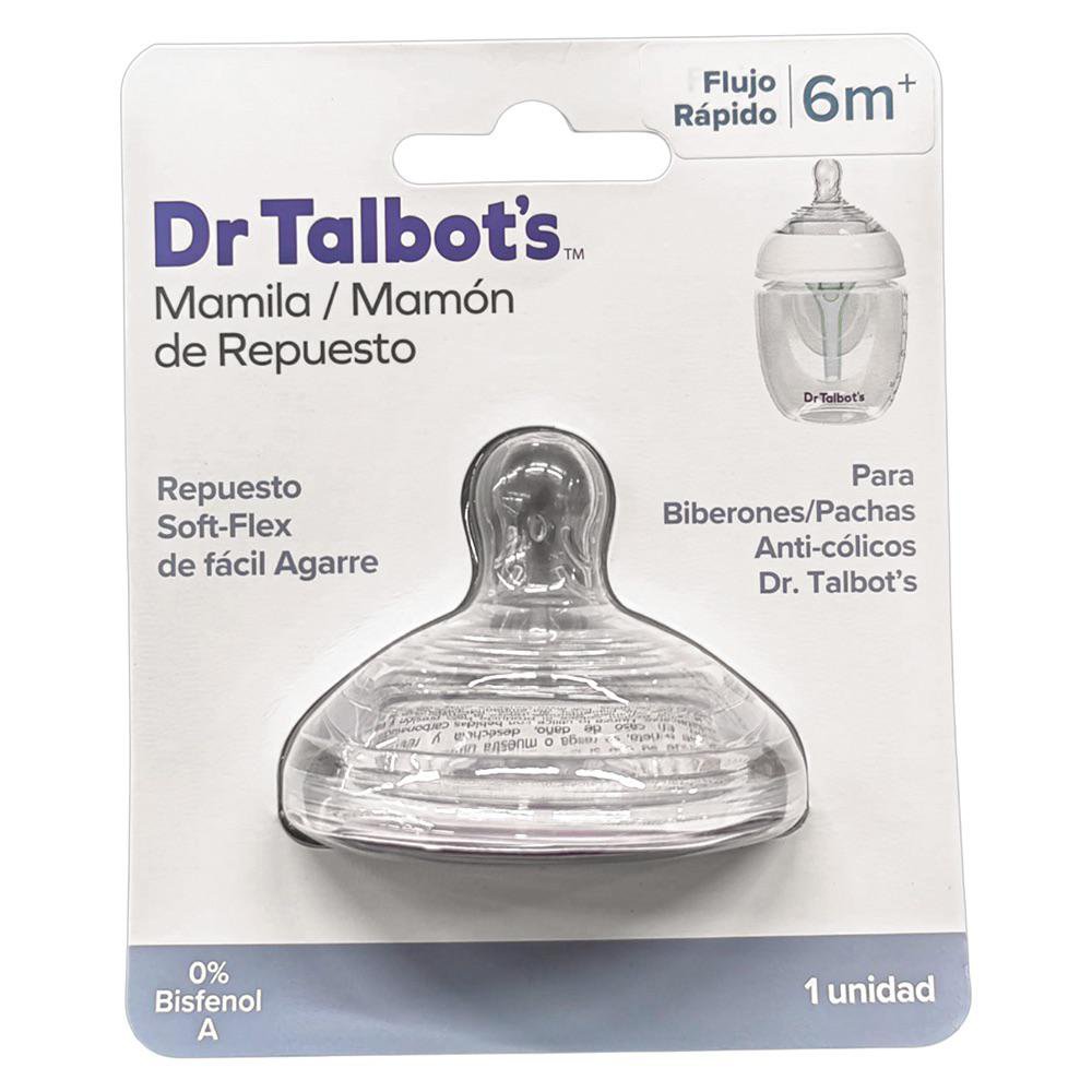 Mamón de Repuesto de Flujo Rápido para 6+ Meses Mamila de Repuesto Flujo Rápido