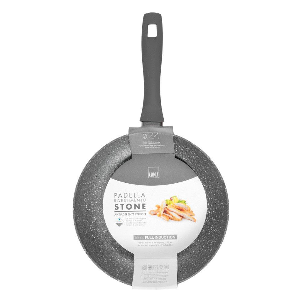Sartén Stone 24 cm Full Inducción Color Gris