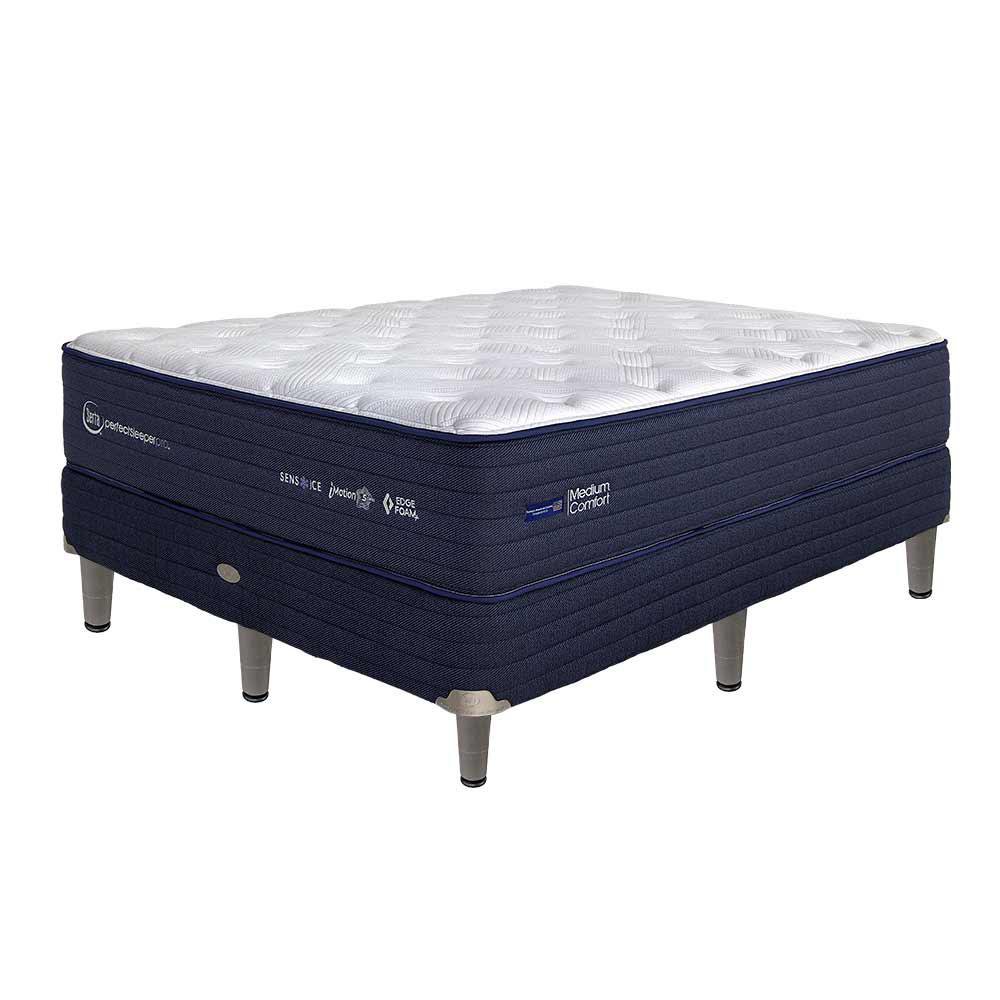Set de Cama Base + Colchón Serta Perfect Sleeper Pro Medium Comfort - Varios Tamaños King