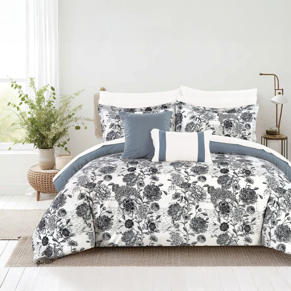 Set de Edredón Rumi Linen 11 Pzas - Varios Tamaños King