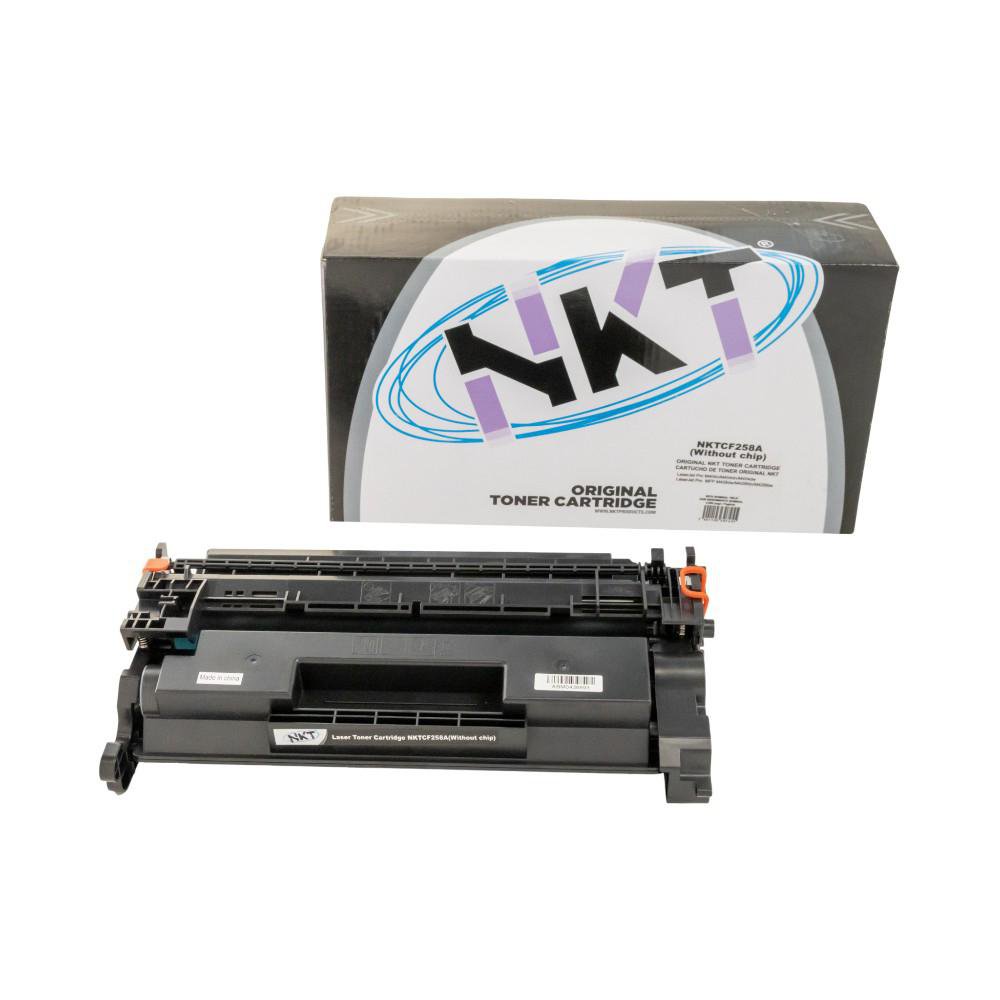 Tóner CF258A de Alto Rendimiento con Chip Color Negro