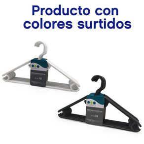 Set 10 Serchas Plásticas Colores Surtidos - Viva