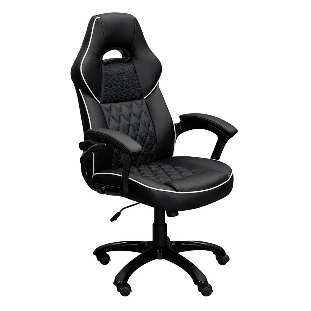 Silla de Oficina Alta Techno Color Negro