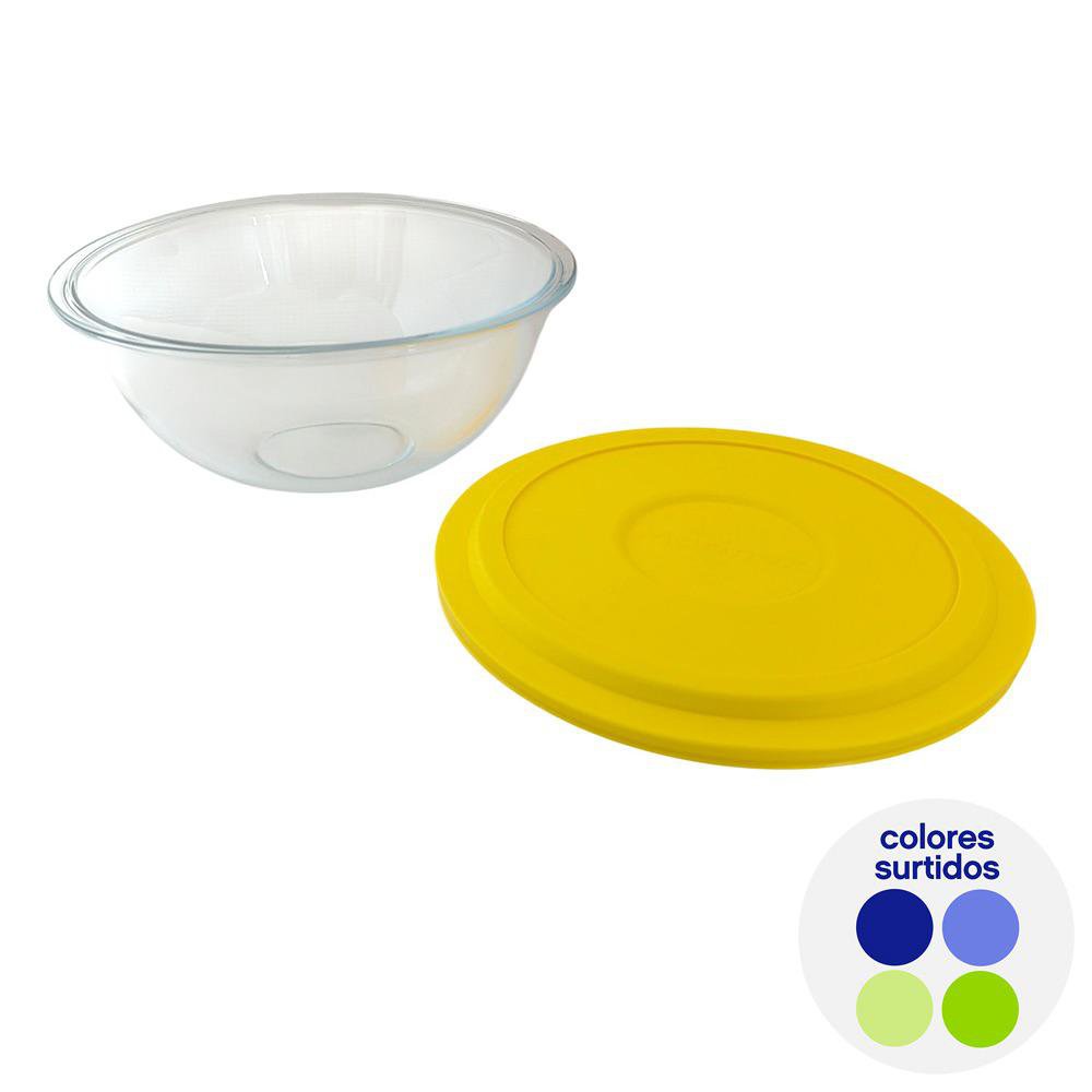 Contenedor Plus de 1.5 L con Tapadera Color Surtido Recipiente con Tapa Plus de 1.5 L Colo…