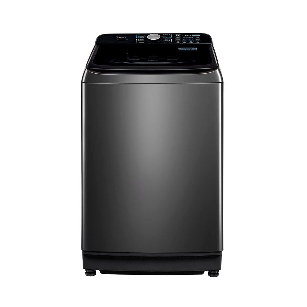 Lavadora Automática de Carga Superior Midea Color Titanio de 18 Kg