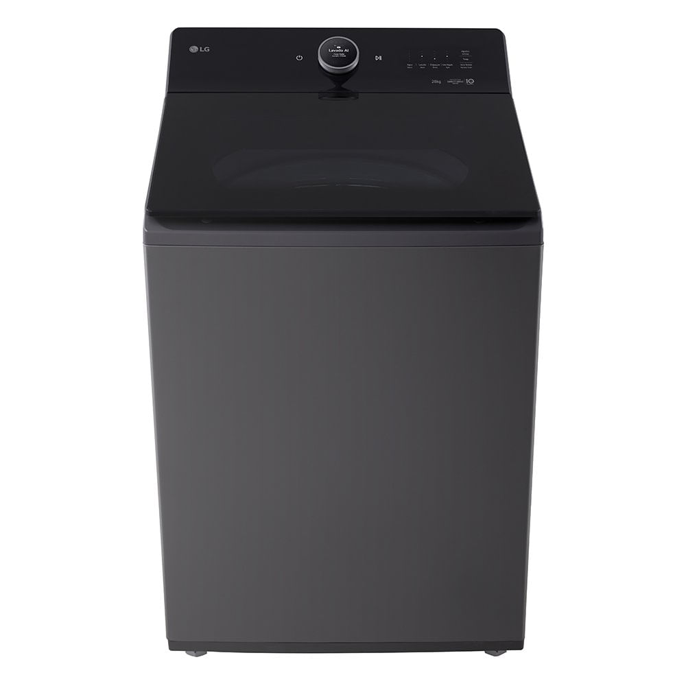 Lavadora Automática de Carga Superior 28 kg Color Grafito