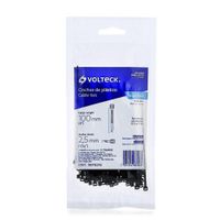 Cincho Estándar De 4 Plg Y 18 Lb Negro 100 Unidades - Volteck