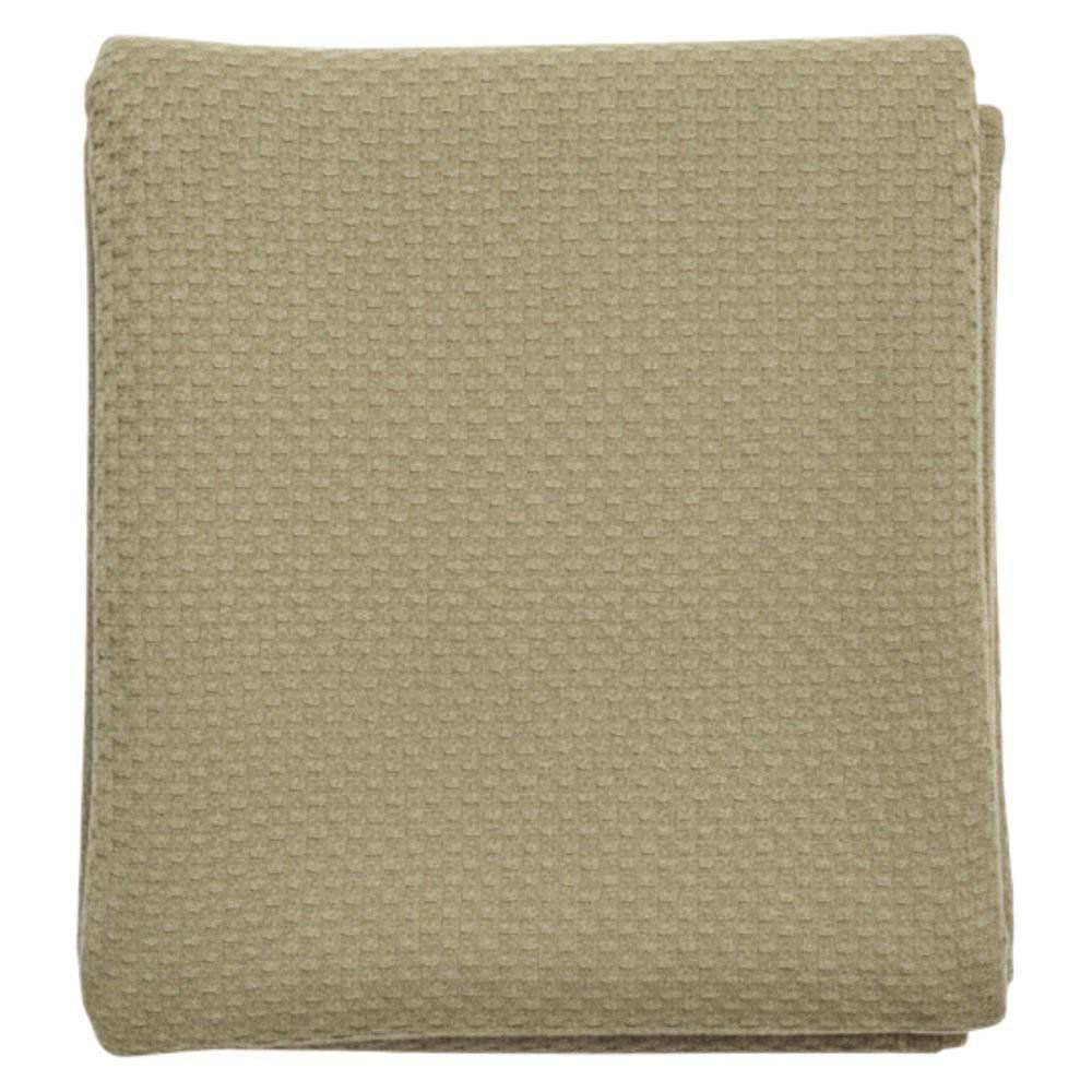 Frazada King de Tencel Color Verde Frazada Verde Tensil Tamaño King