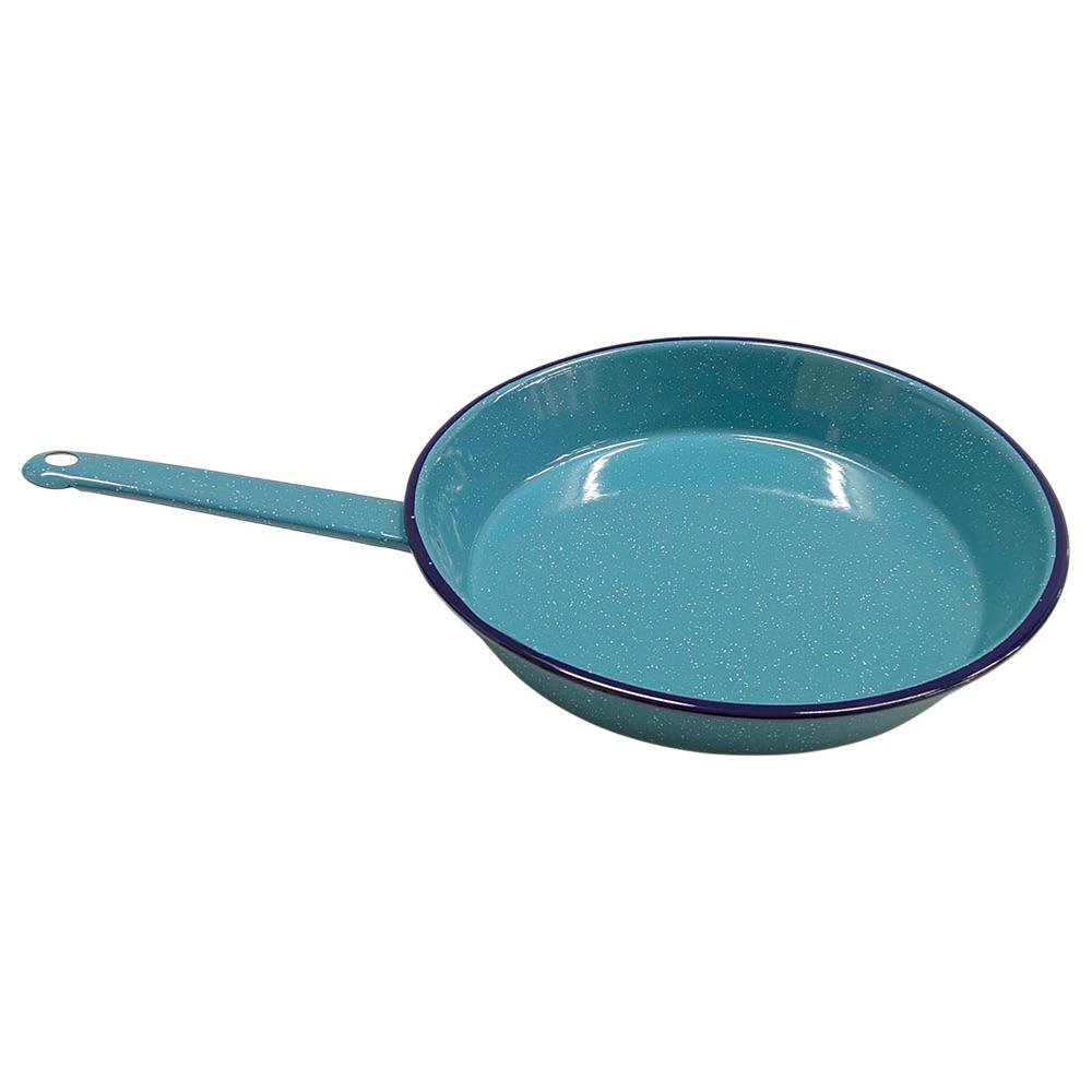 Sartén Cónico 26 cm de Peltre Color Turquesa
