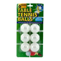 Pelotas De Ping Pong 6 Piezas