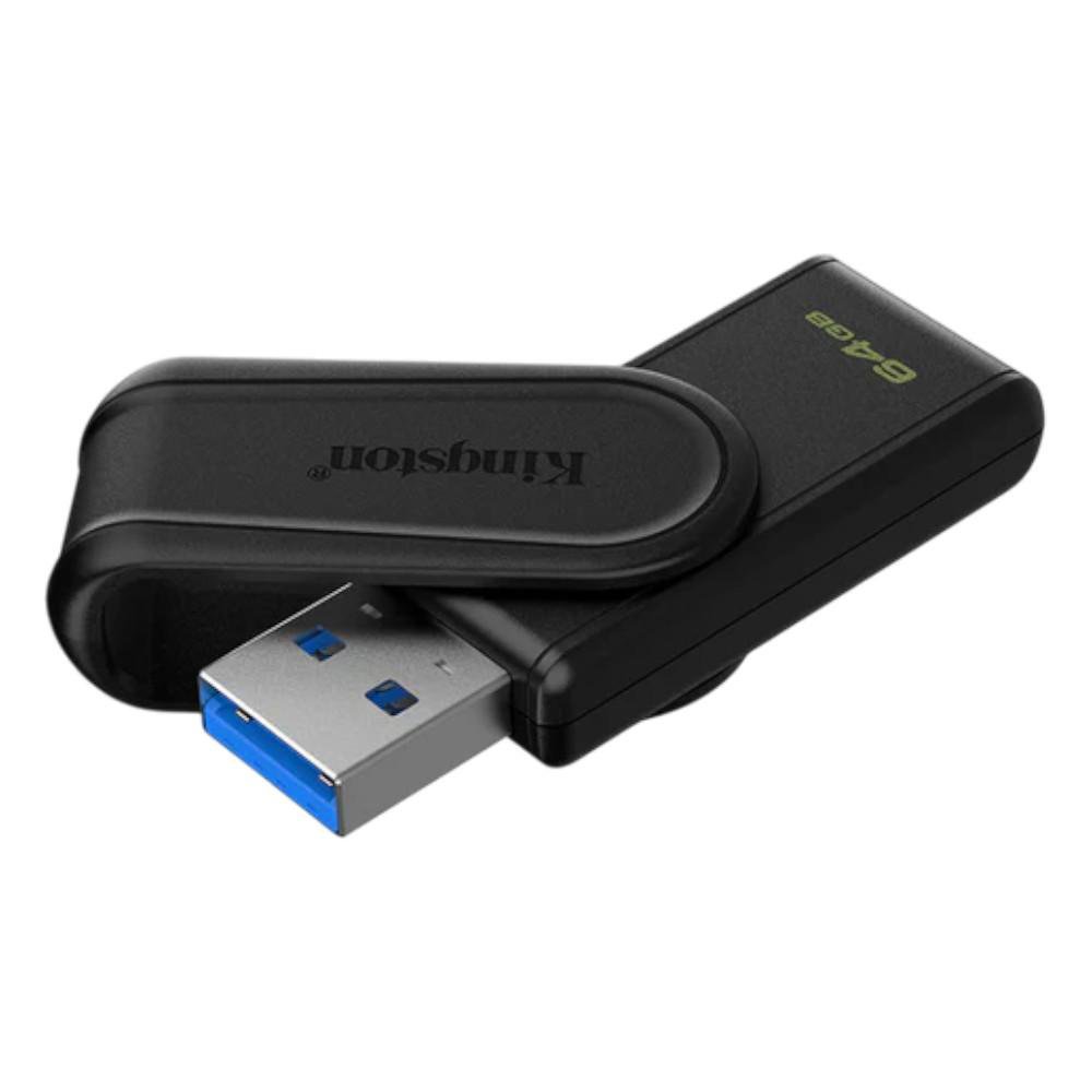 Memoria USB DataTraveler Exodia S USB 3.2 de 64 GB Memoria USB Kingston DataTraveler Exodi…