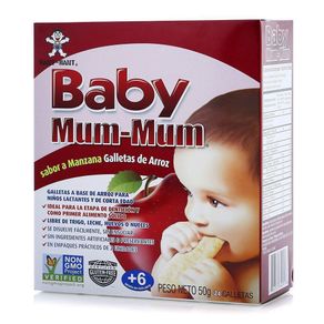 Galleta Baby Mum-Mum Manzana. - Baby Mun-Mum