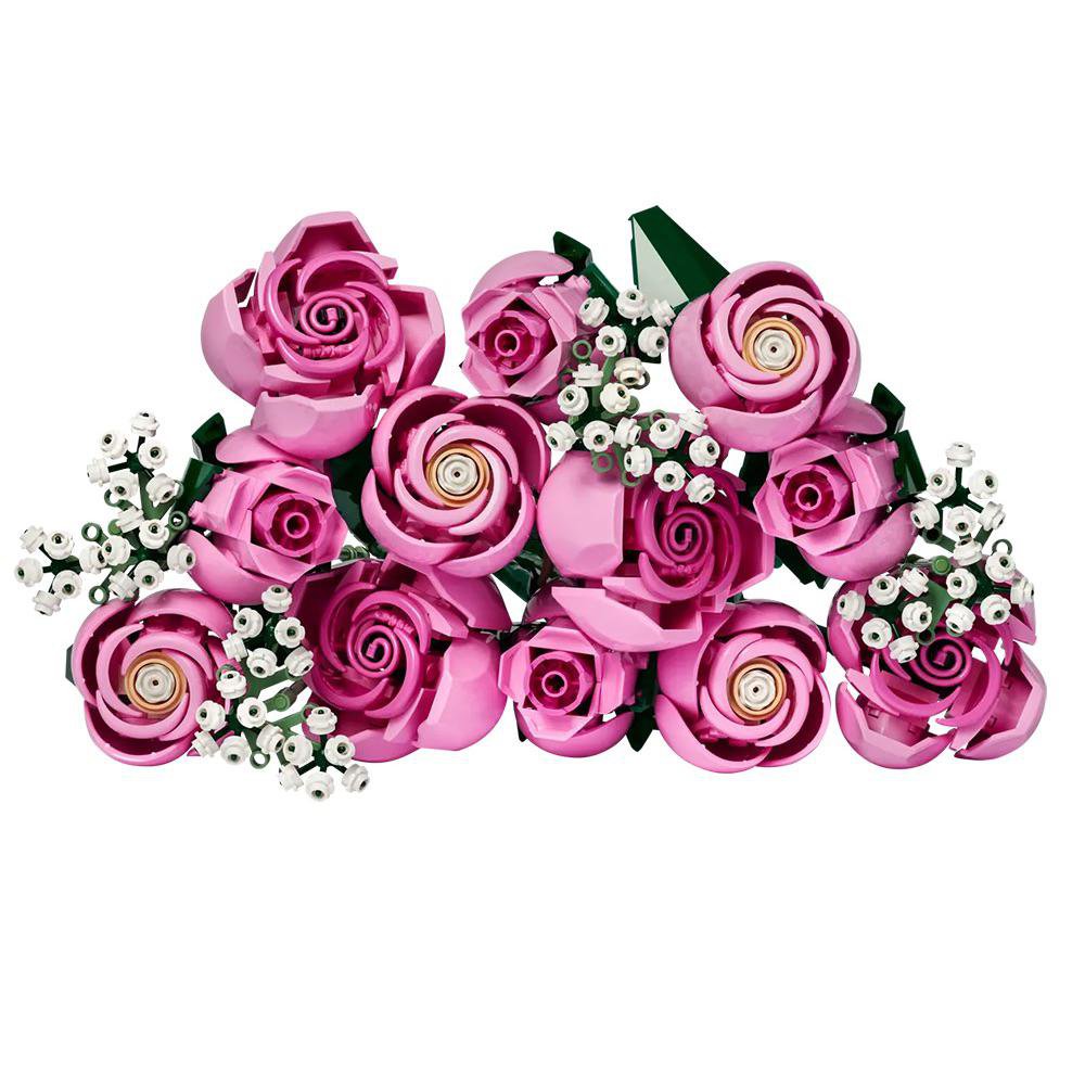 LEGO Botanicals Ramo de Rosas Rosadas #10374 de 789 Piezas
