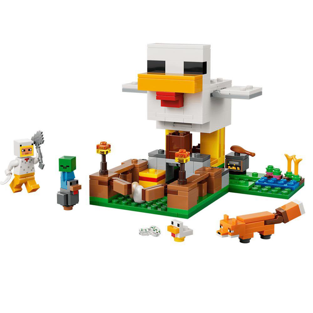 LEGO Minecraft Granja de Gallinas #21585 de 233 Piezas