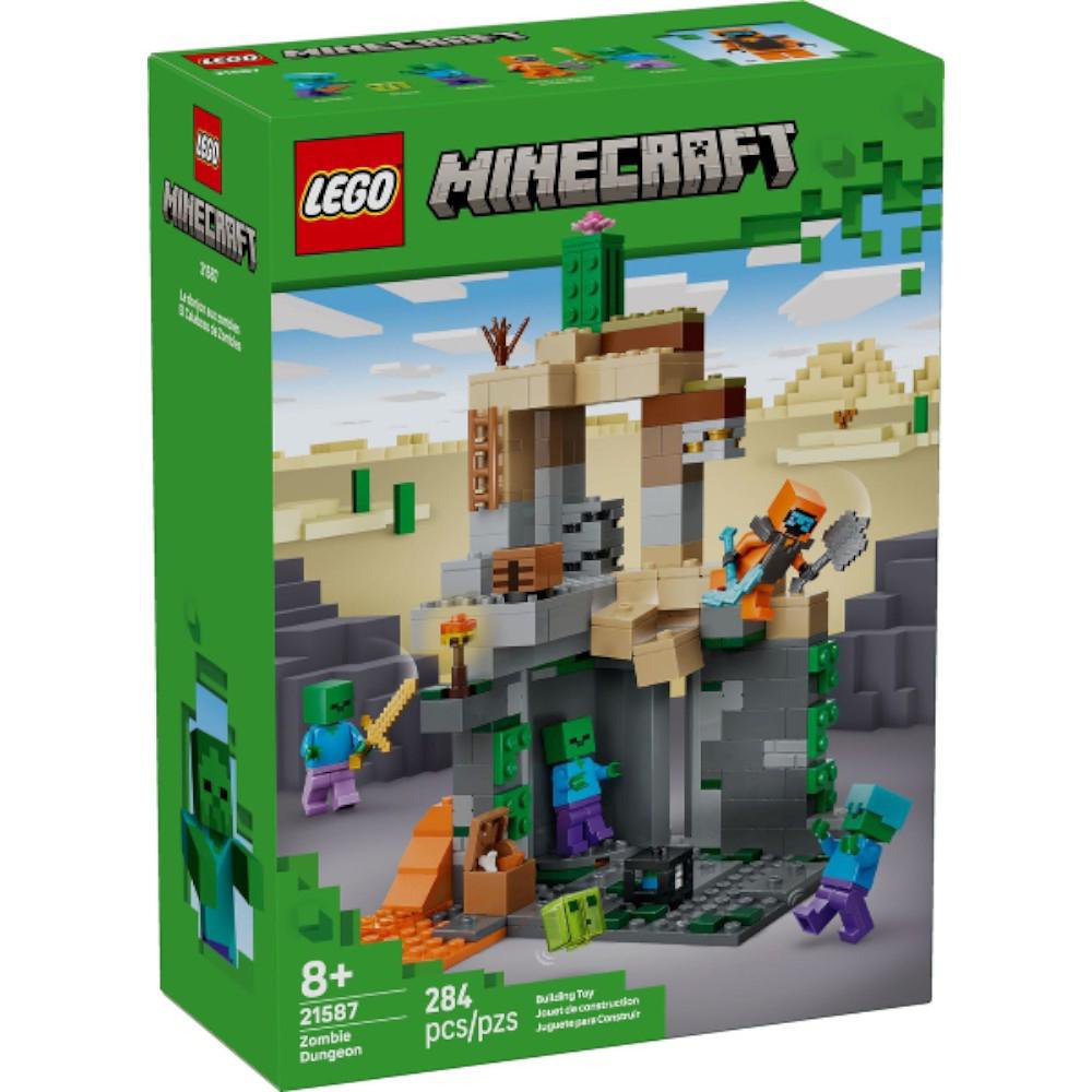 LEGO Minecraft La Cueva de Zombies #21587 de 284 Piezas