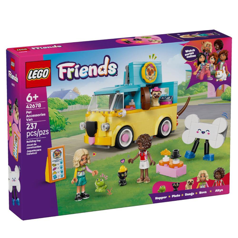 LEGO Friends Van de Accesorios Caninos #42678 de 237 Piezas