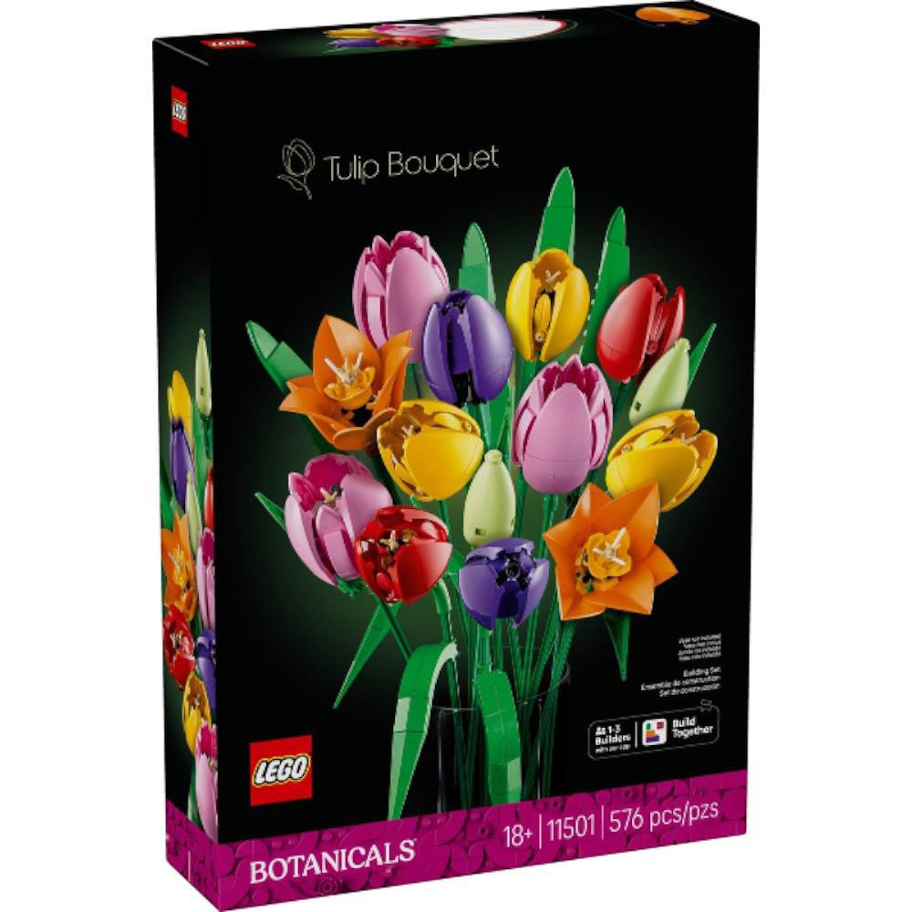 LEGO Botanicals Ramo de Tulipanes #11501 de 576 Piezas
