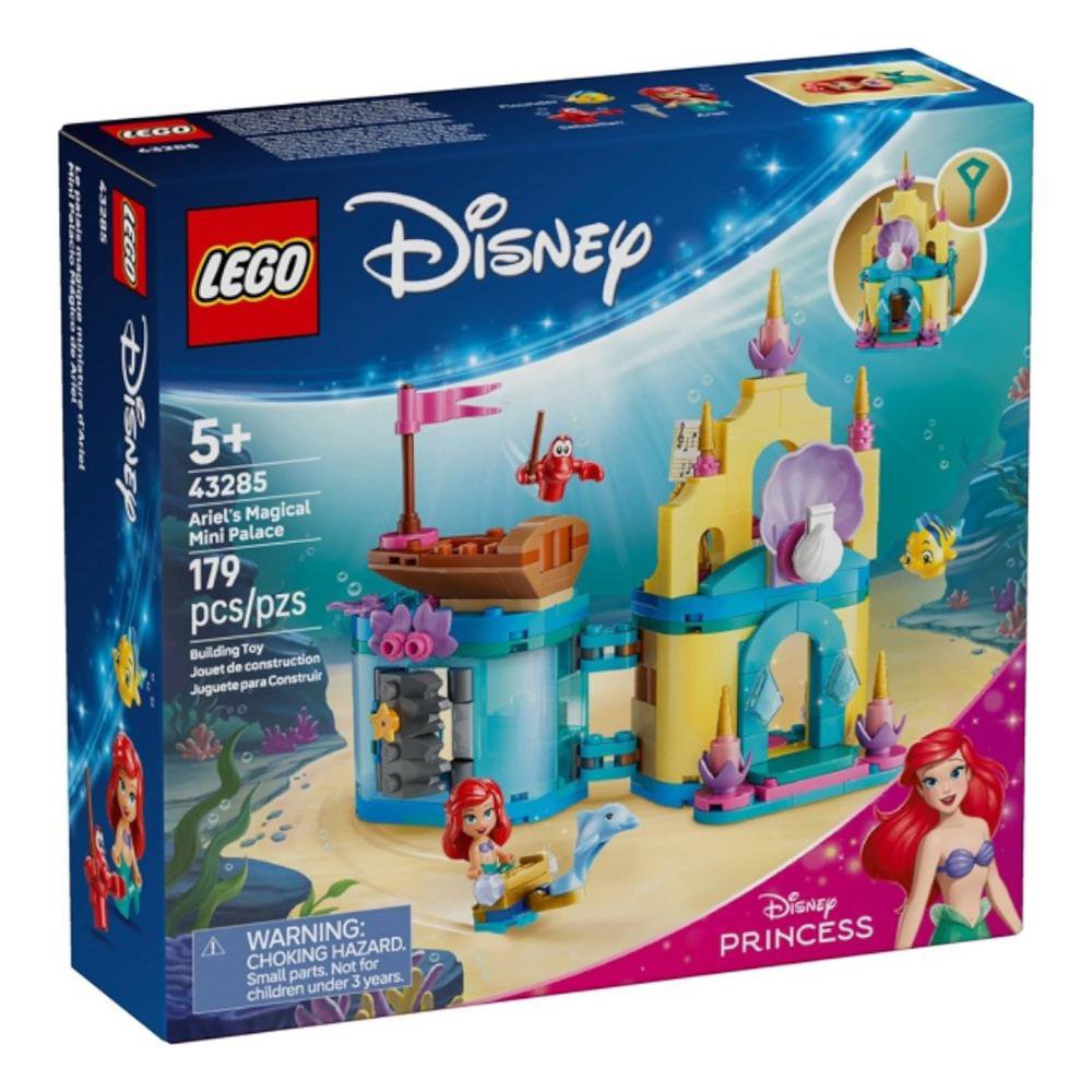 LEGO Disney Mini Palacio Mágico de Ariel #43285 de 179 Piezas