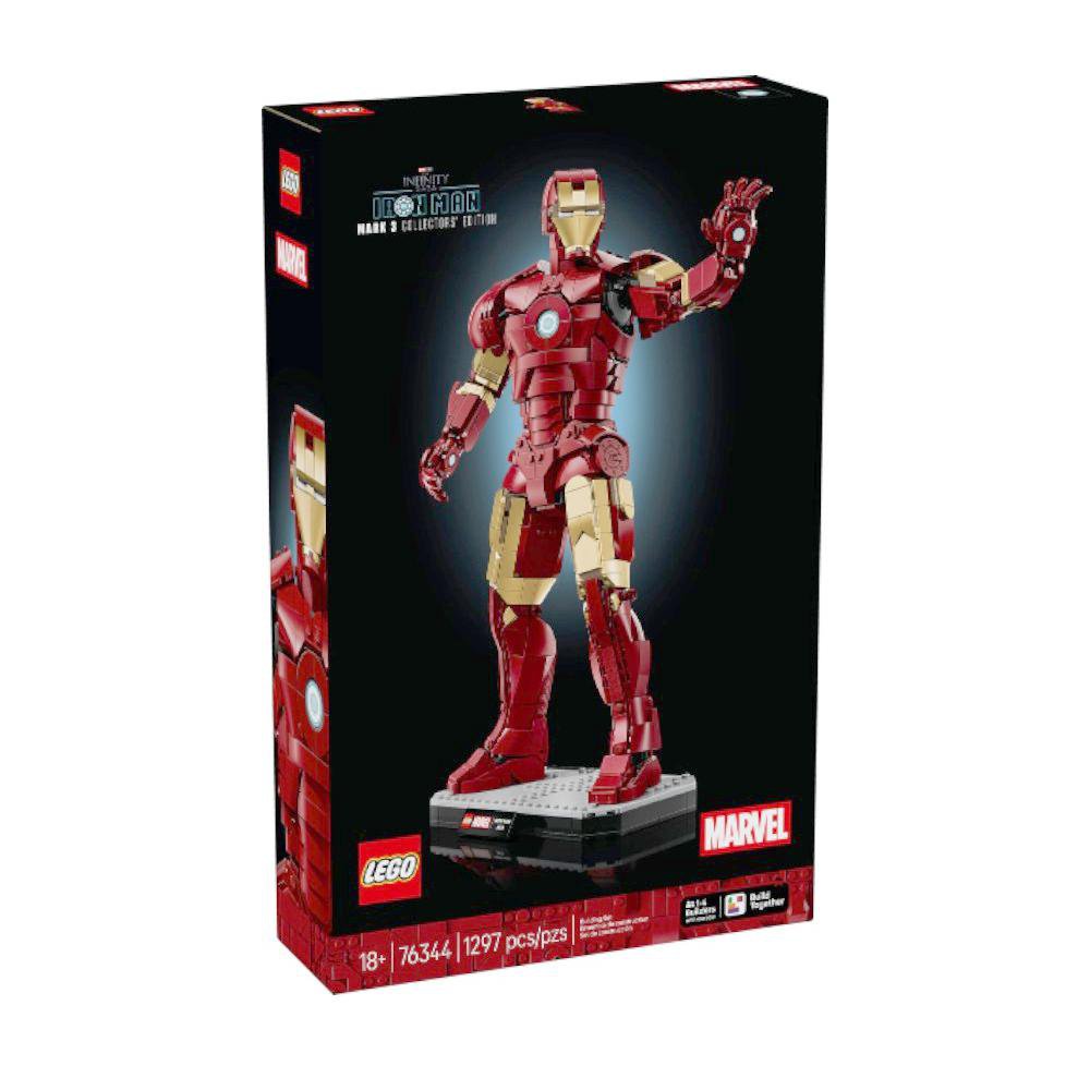 LEGO Marvel Iron Man Mark 3 Edición para Coleccionistas #76344 de 1297 Piezas
