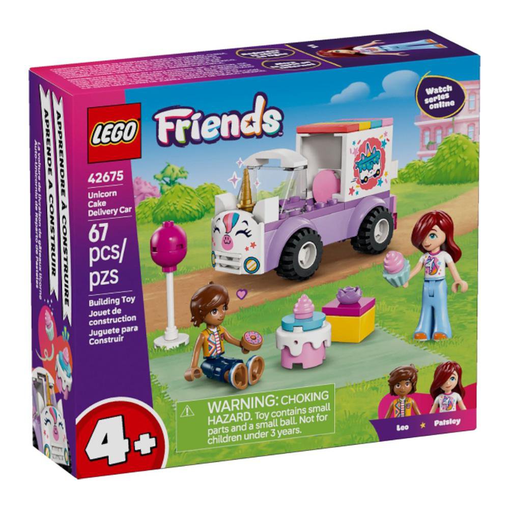 LEGO Friends Vehículo Unicornio de Reparto de Pasteles #42675 de 67 Piezas