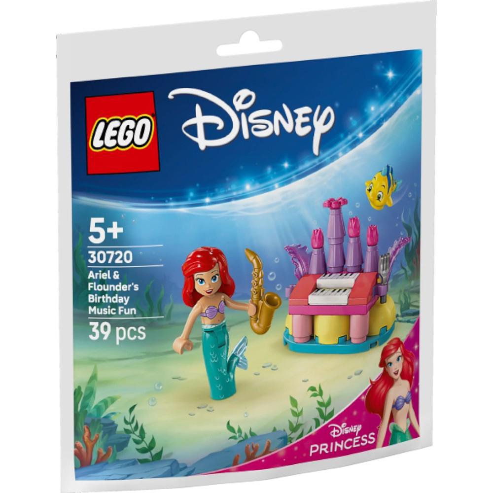 LEGO Disney Diversión Musical de Cumpleaños de Ariel y Flounder #30720 de 39 Piezas