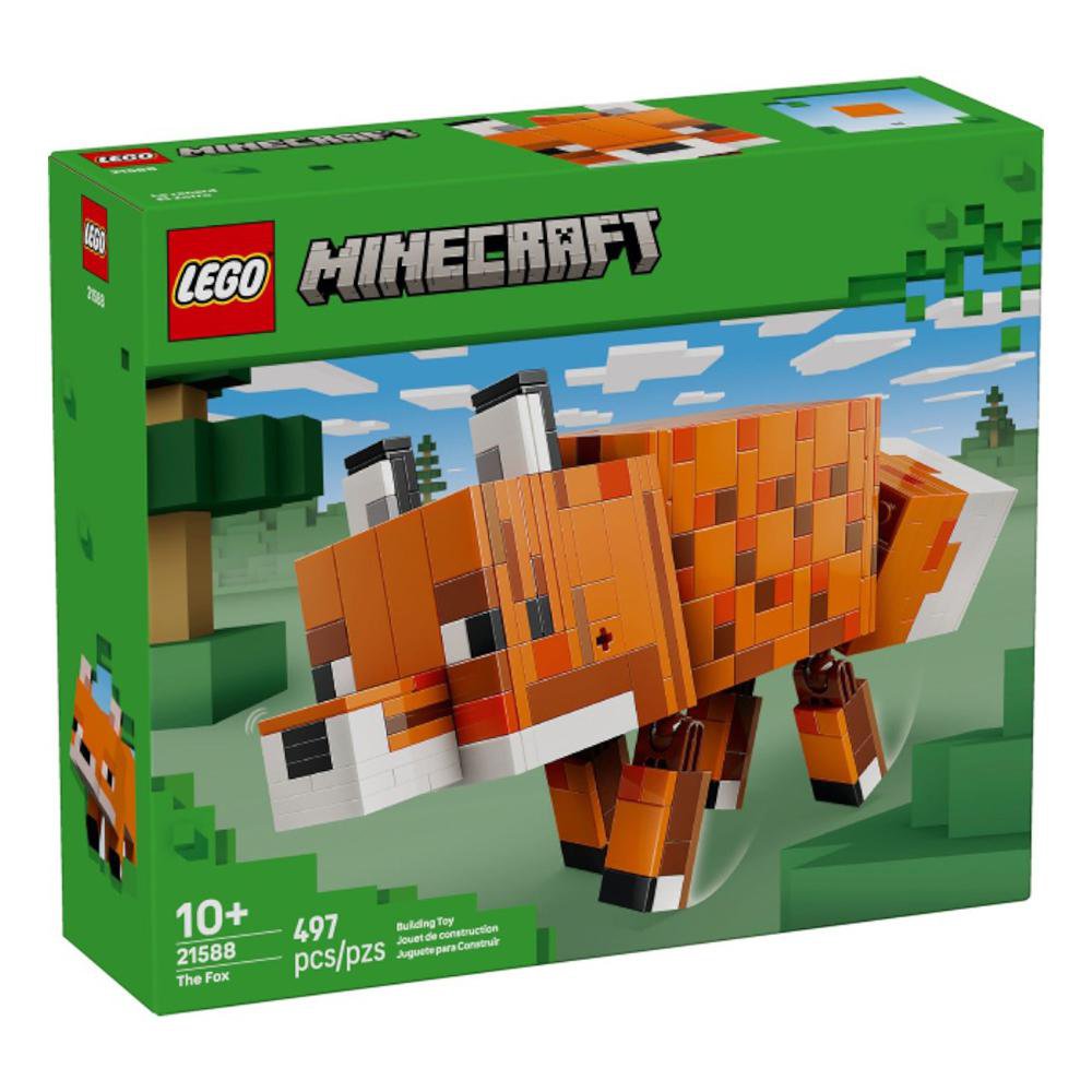 LEGO Minecraft El Zorro #21588 de 497 Piezas