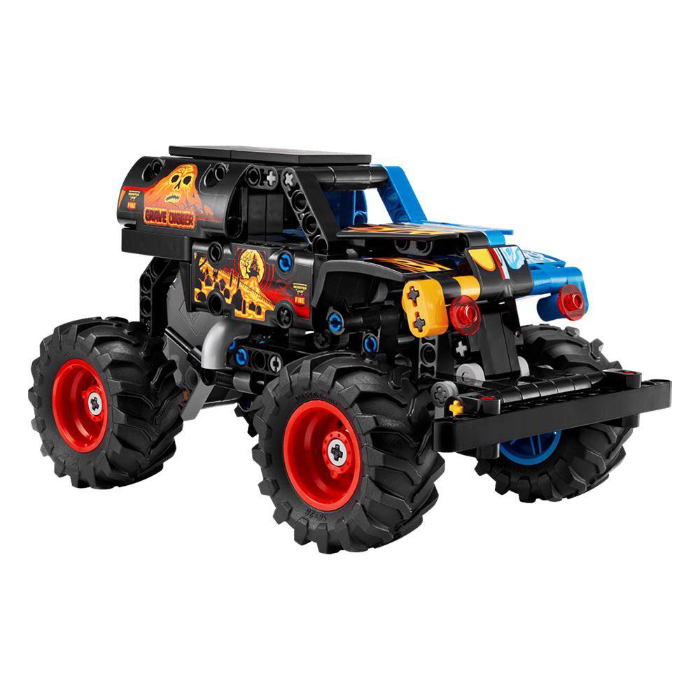 LEGO Technic Monster Jam Grave Digger Fuego y Hielo #42219 de 263 Piezas
