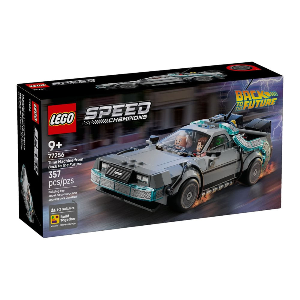 LEGO Speed Champions Máquina del Tiempo de Volver al Futuro #77256 de 357 Piezas LEGO Speed Champions Máquina del Tiempo de Regreso al Futuro #77256 de 357 Piezas