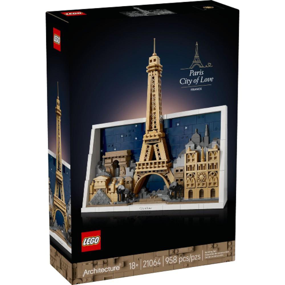 LEGO Architecture París Ciudad del Amor #21064 de 958 Piezas