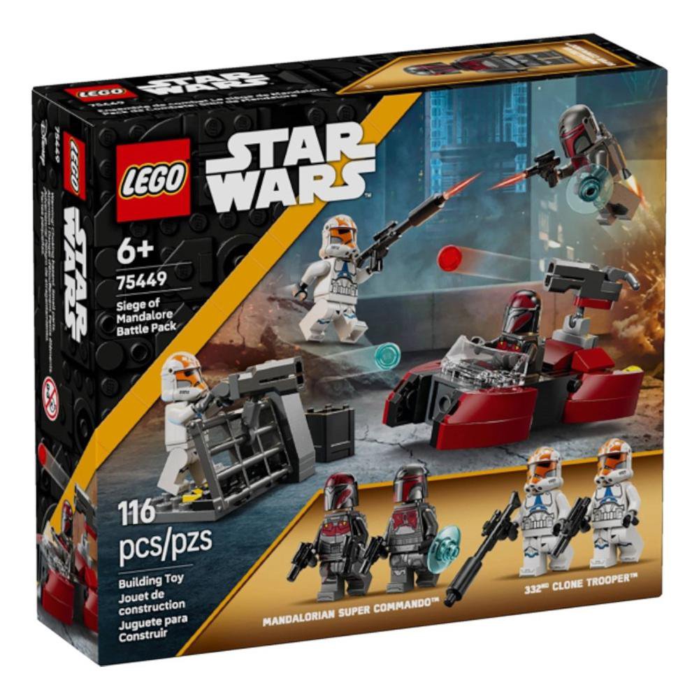 LEGO Star Wars Pack de Combate Asedio de Mandalore #75449 de 116 Piezas