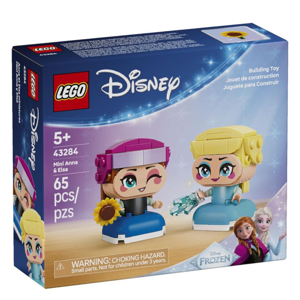 LEGO Disney Frozen Mini Anna y Elsa #43284 de 65 Piezas
