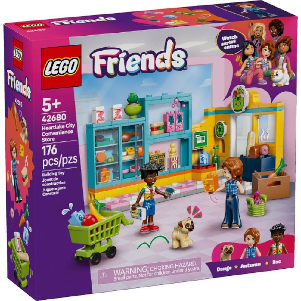 LEGO Friends Minisúper de Heartlake City #42680 de 176 Piezas