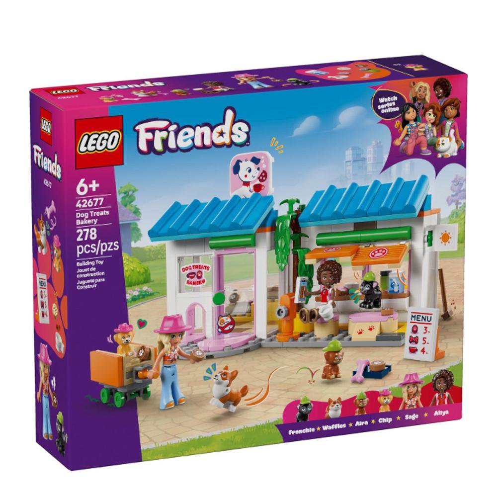 LEGO Friends Pastelería de Dulces Caninos #42677 de 278 Piezas