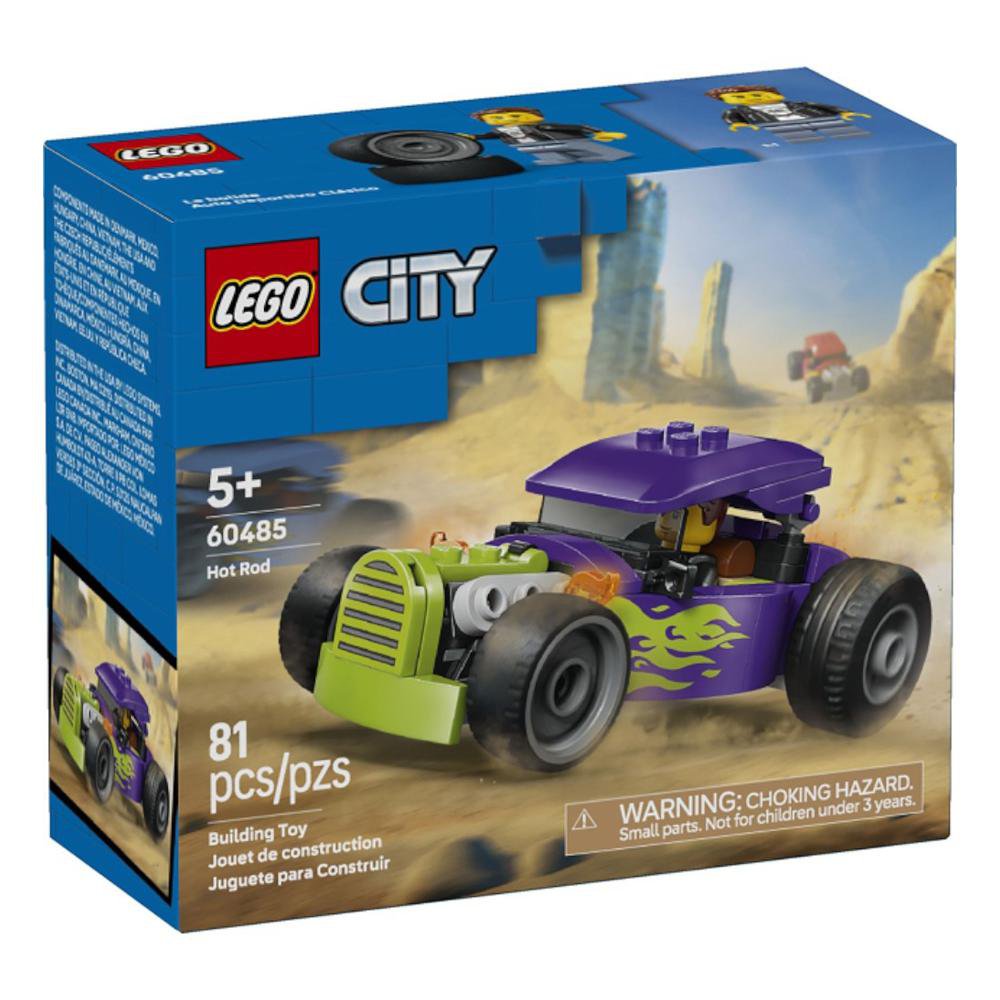 LEGO City Hot Rod #60485 de 81 Piezas