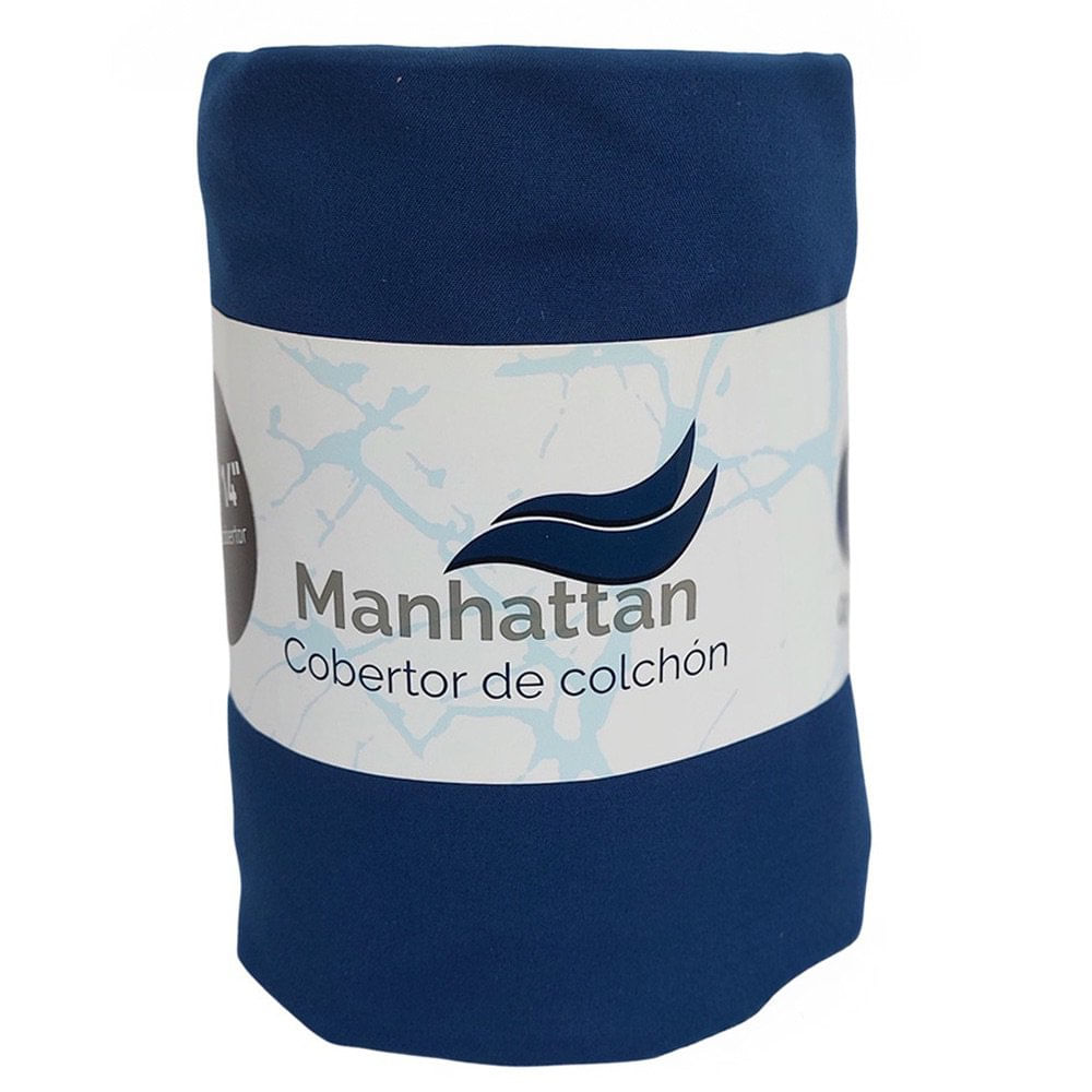 Sábana Cobertora de Microfibra Azul Navy - Varios Tamaños