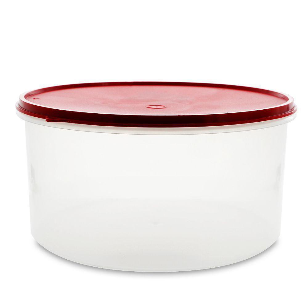 Super Tazón Guateplast con Tapa 10.41 L - Varios Colores Rojo