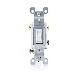 Interruptor 3 Vías Sencillo Blanco - Leviton
