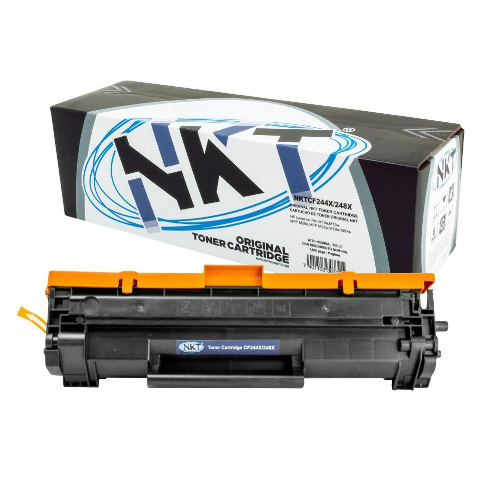Cartucho de Tóner NKT Compatible HP CF244X y CF248X Negro