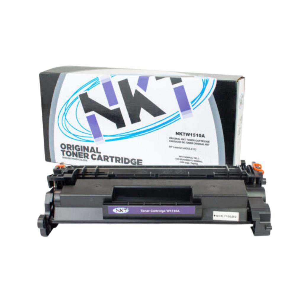 Tóner W1510A de Alto Rendimiento con Chip Color Negro