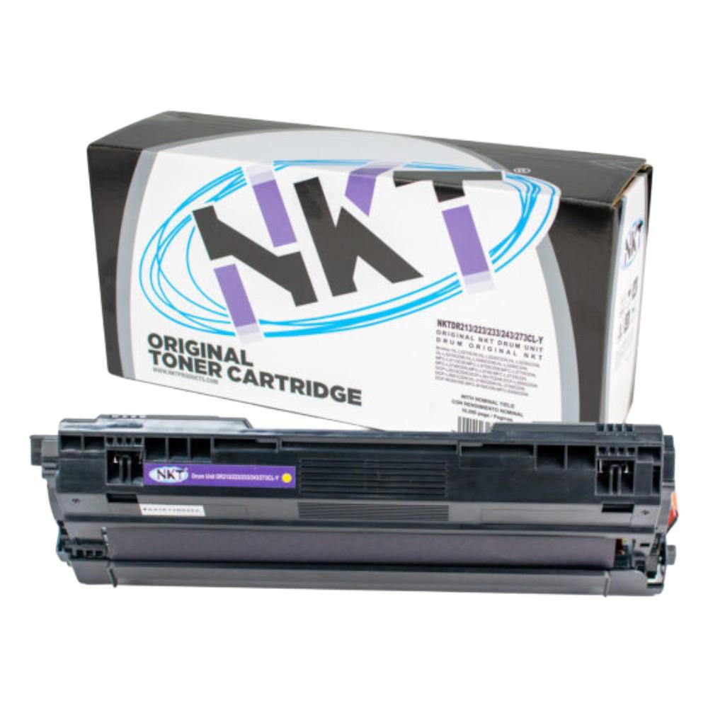 Tambor NKT Compatible Brother DR213CL/DR273CL Amarillo 18,000 Páginas