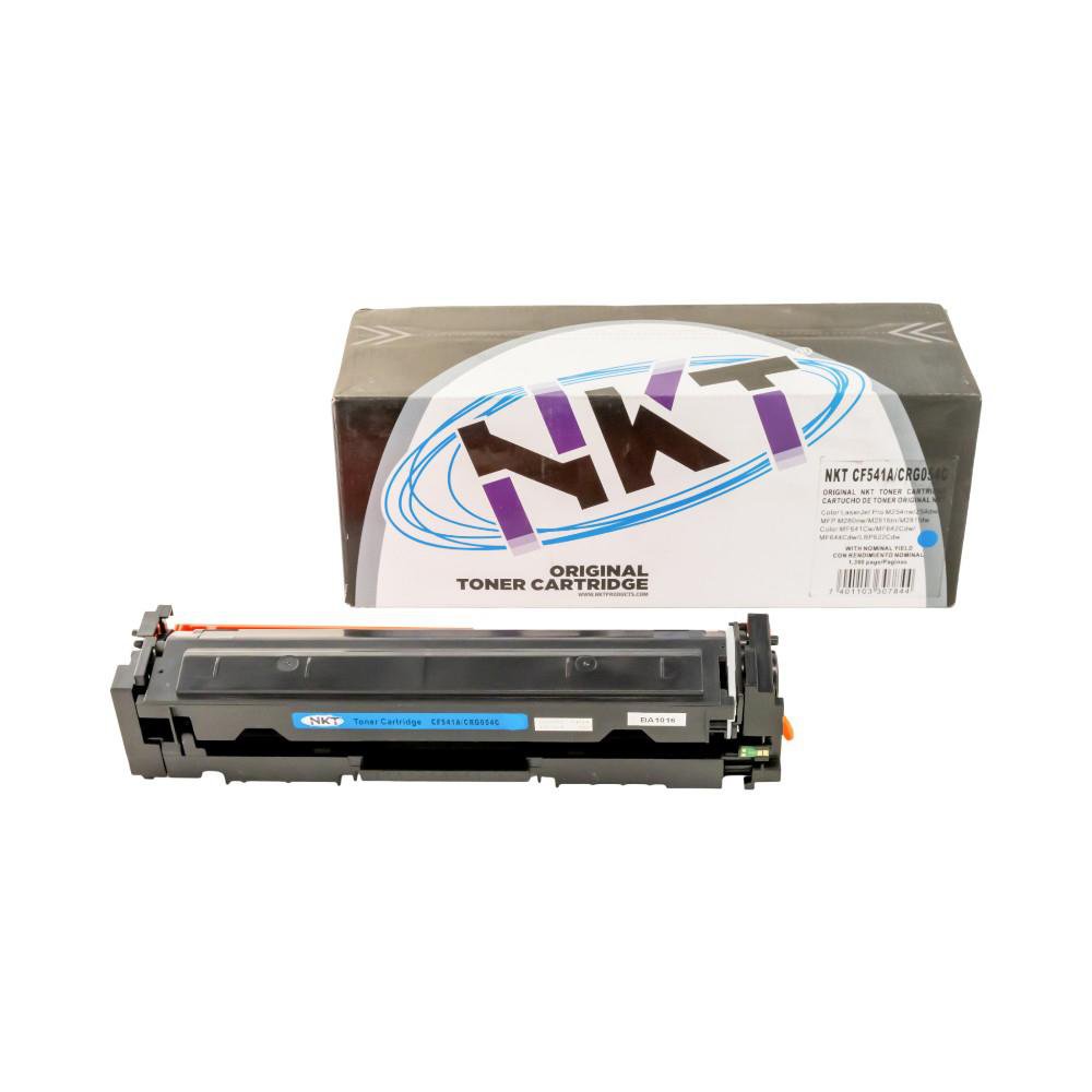 Tóner CF541A y CRG054C de Alto Rendimiento Color Cian