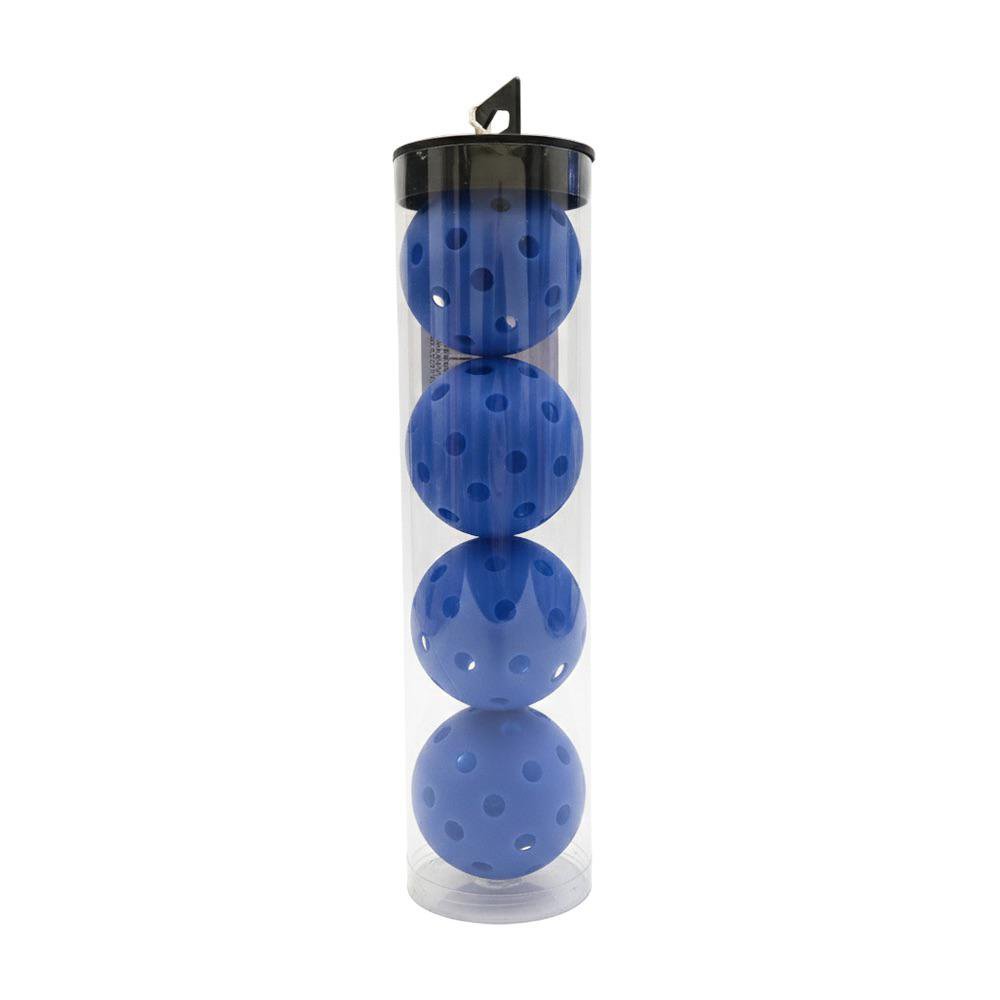 Set de Pelotas para Pickleball 4 Piezas Color Azul Set de 4 Pelotas para Pickleball Color…