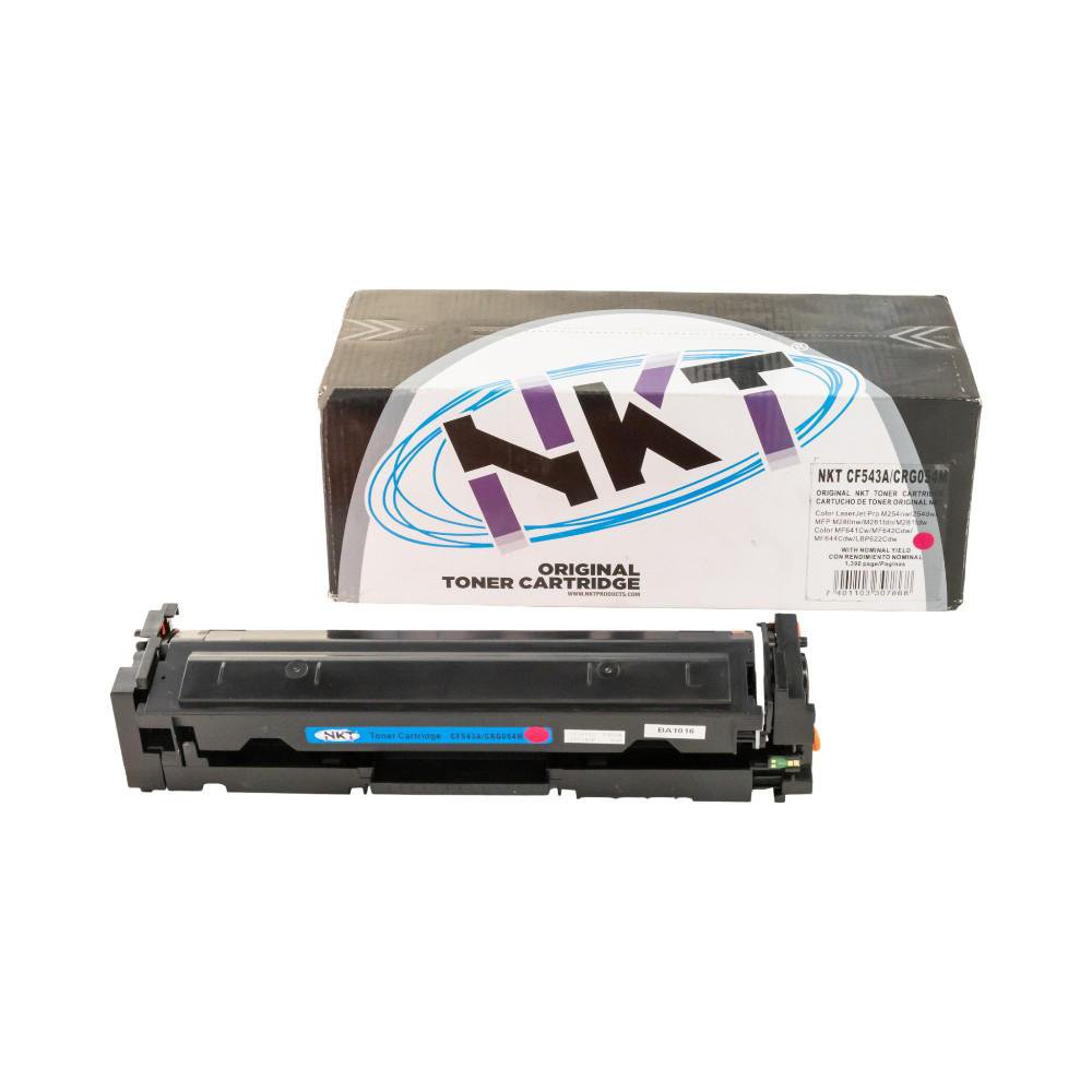 Tóner CF543A y CRG054M de Alto Rendimiento Color Magenta
