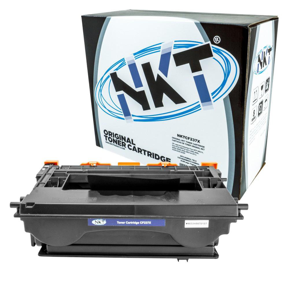 Cartucho de Tóner NKT Compatible HP CF237X 37X Negro