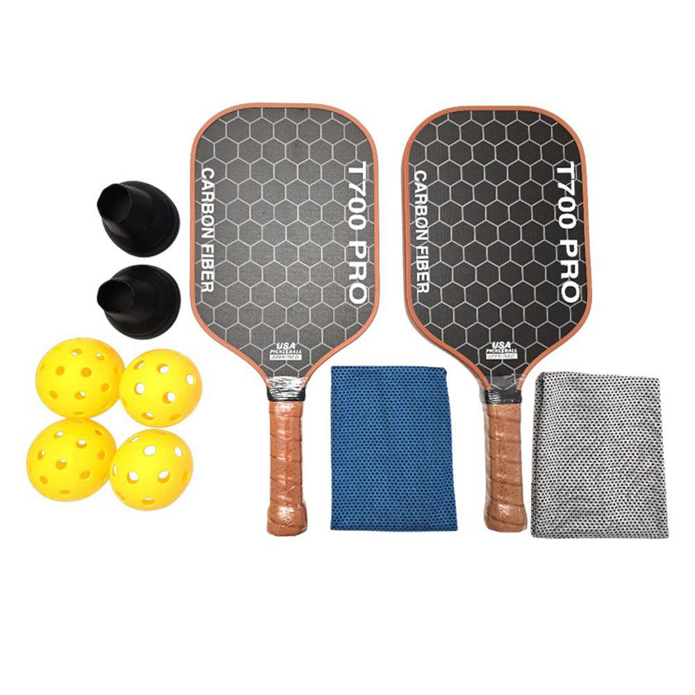 Kit de Pickleball con Pelotas, Raquetas y Toallas 10 Piezas Kit de Pickleball con Pelotas,…