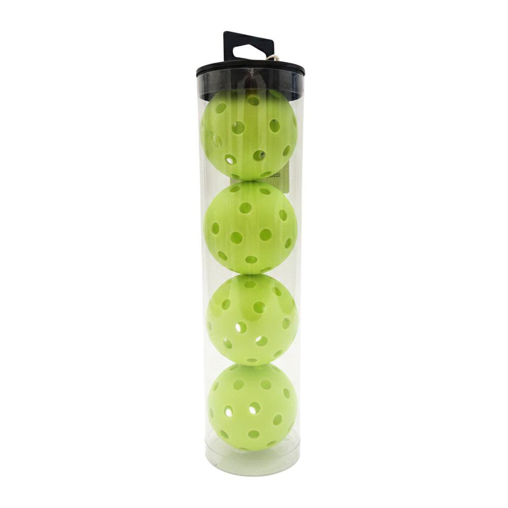 Set de Pelotas para Pickleball 4 Piezas Color Verde Set de 4 Pelotas para Pickleball Color…