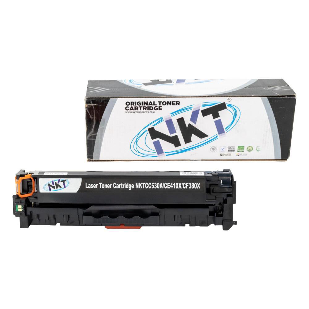 Cartucho de Tóner NKT Compatible HP CE410A y CF380A Negro 3,500 Páginas